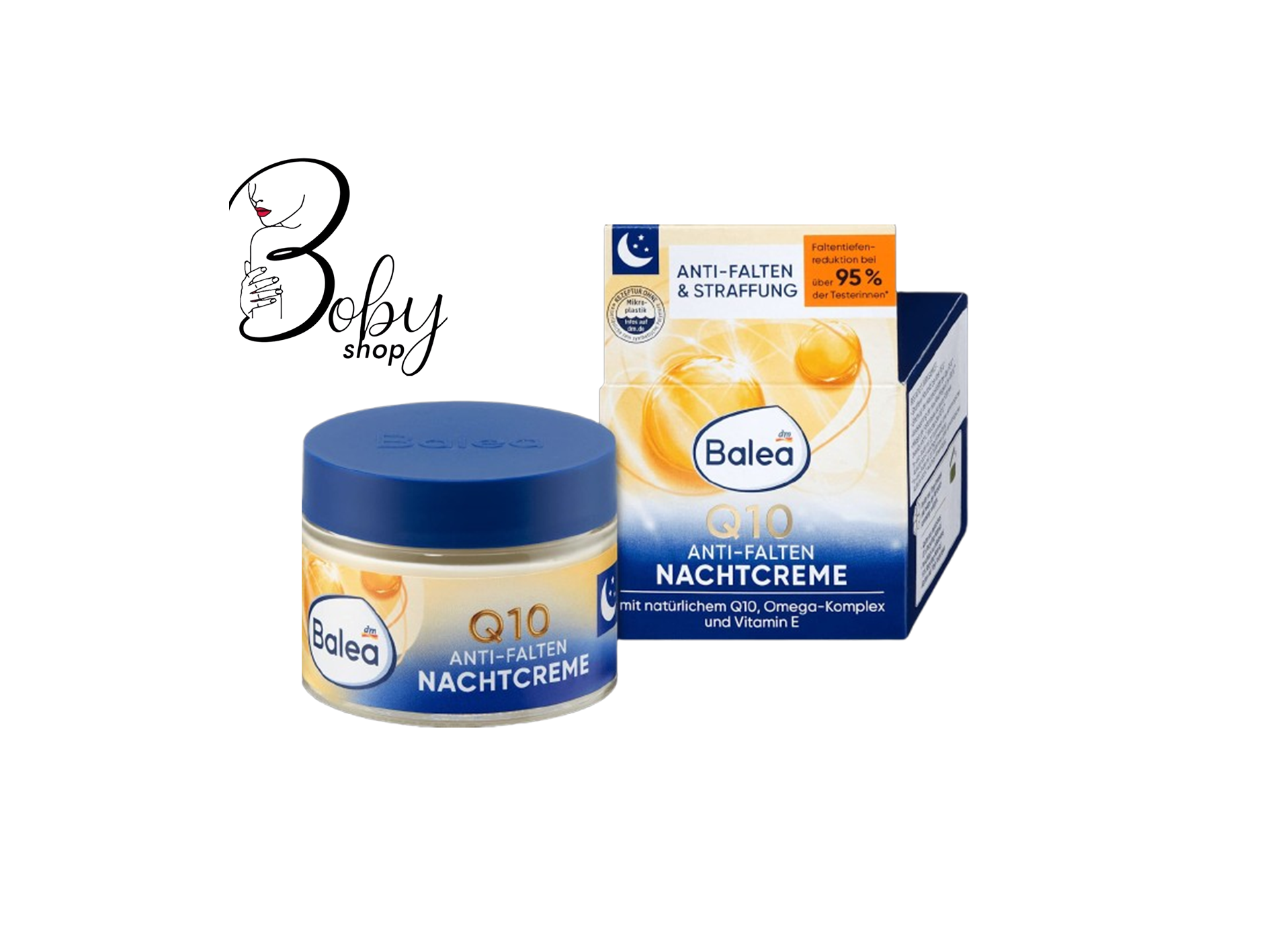 BALEA | Crème protectrice de nuit, anti rides Q10