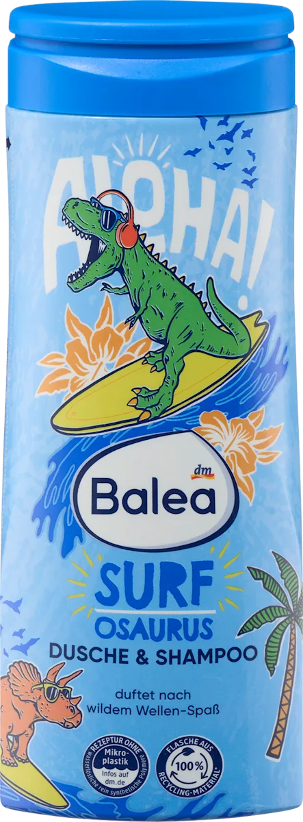 Gel douche enfant Surf osaurus
