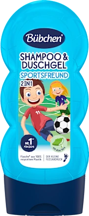 Shampoing pour enfants & Gel douche 2in1 Sports Friend, 230 ml