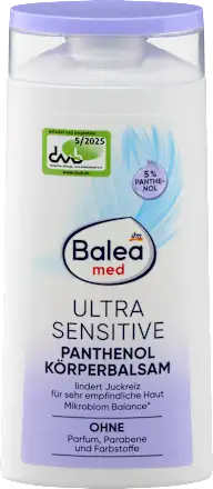 Balea med Ultra sensitive Panthenol körper