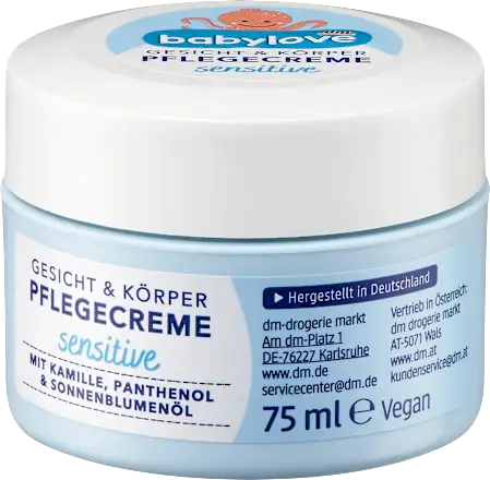 Babylove gesicht & kurper pflegecreme