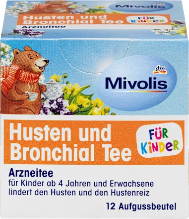 Husten und bronchial tee fur kinder