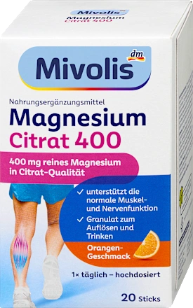 Magnésium citrat 400