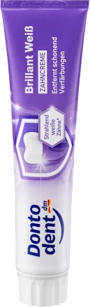 Dentifrice dontodent brillant weiss