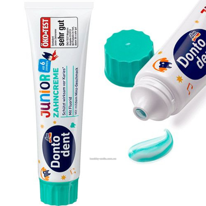 Dentifrice Dontodent Junior Zahngel 6 ans et plus