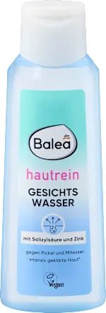 Hautrein Gesicht wasser