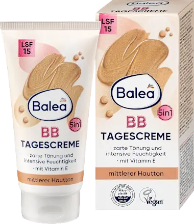BB Tagescreme mittlerer Hautton
