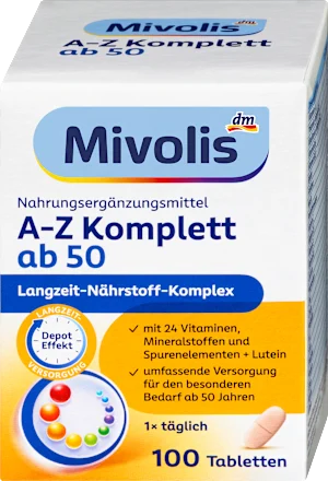 A-Z Komplett pour 50 ans et plus